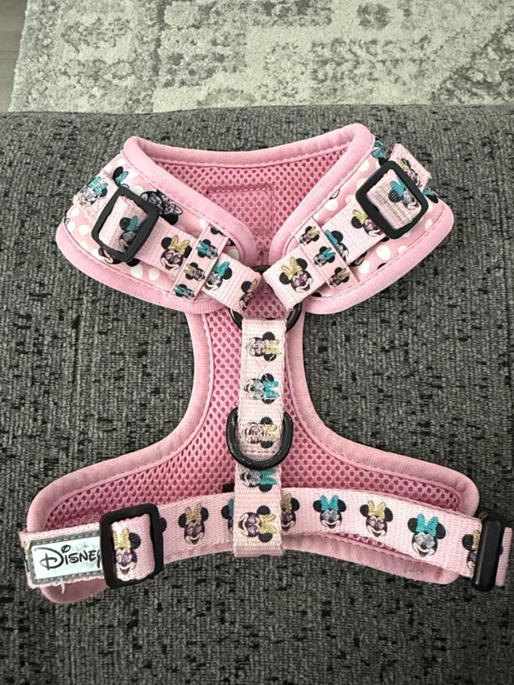Sassy Woof Disney Minnie Dog Harness Size Small